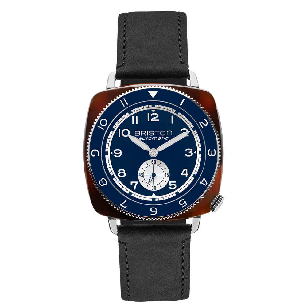 briston-clubmaster-legend-petite-seconde-bleu-marine-39-mm-automatic image 1