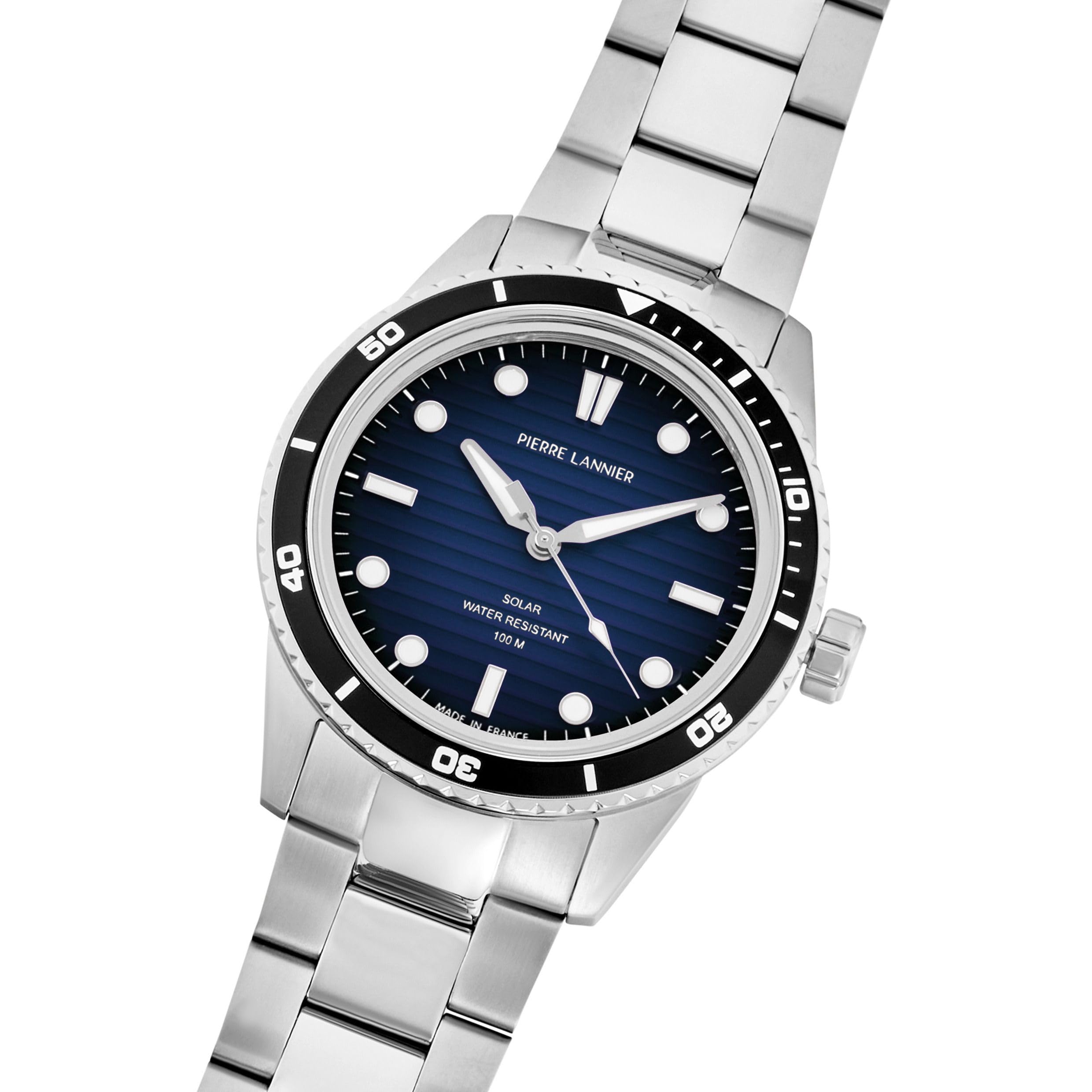 pierre-lannier-inti-montre-quartz-43-mm-acier-inoxydable-10-atm-3 image 3