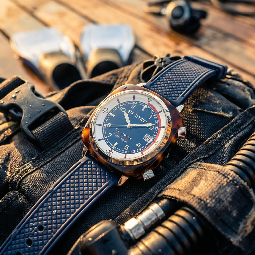 briston-clubmaster-legend-compressor-montre-automatique-42-mm-bleu image 5