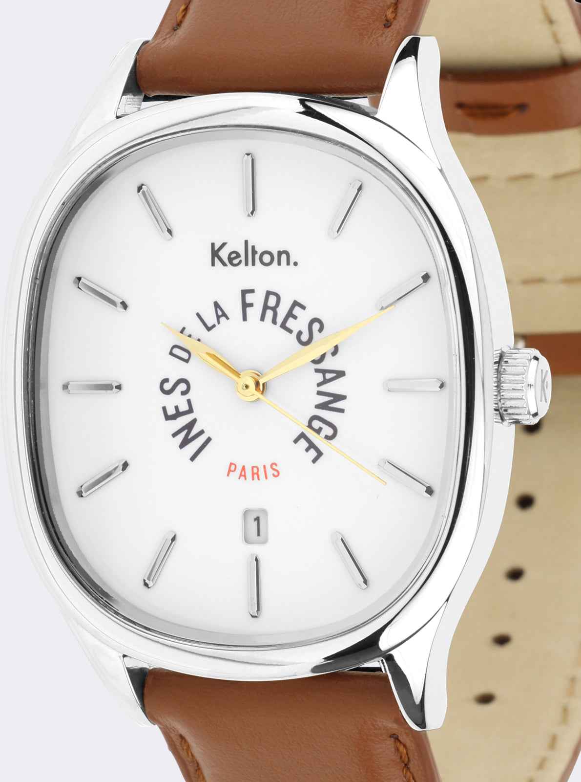 kelton-grande-colorama-camel-x-ines-de-la-fressange-coffret-montre image 4