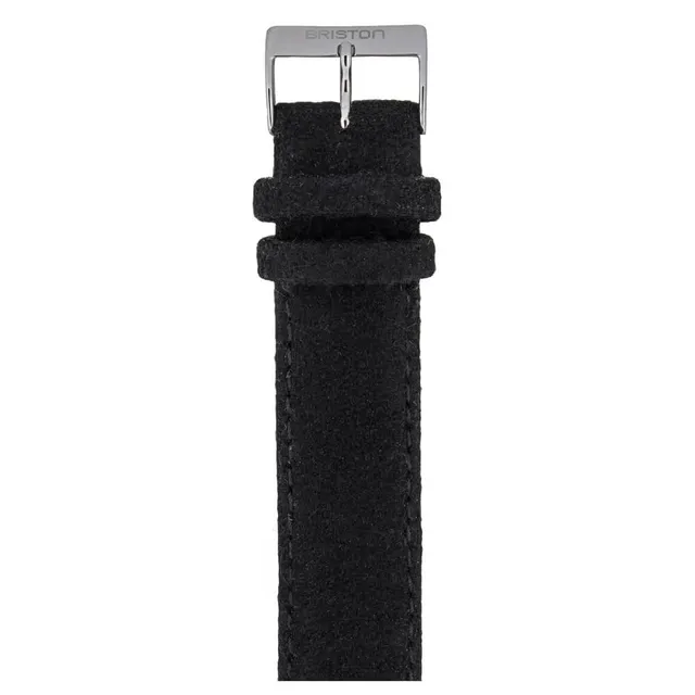 briston-bracelet-flanelle-20-mm-noir image 1