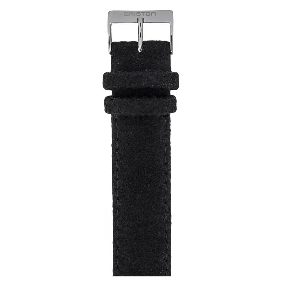 briston-bracelet-flanelle-20-mm-noir image 1