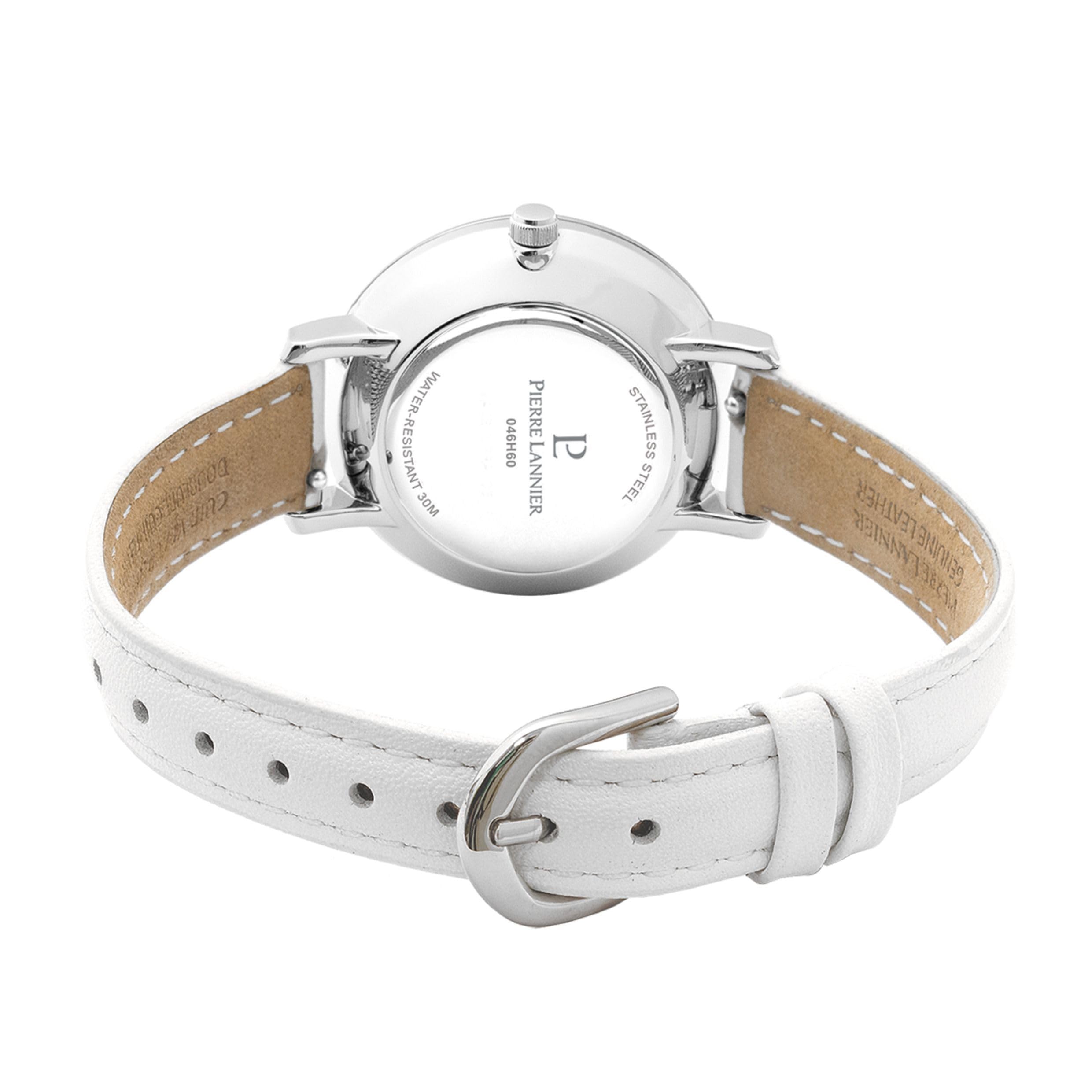 pierre-lannier-chouquette-montre-quartz-femme-30-mm-cadran-blanc-bracelet-cuir-b image 4