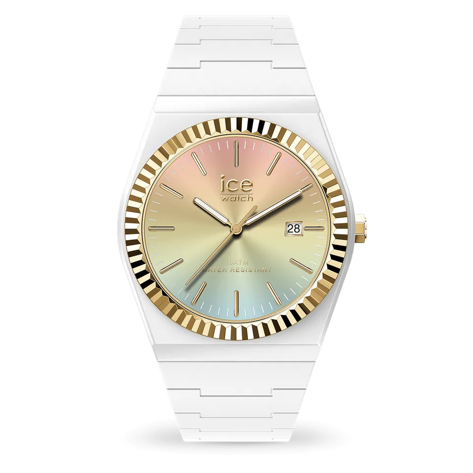ice-watch-ice-power-white-sunset-rainbow-montre-femme-blanche-silicone image 1