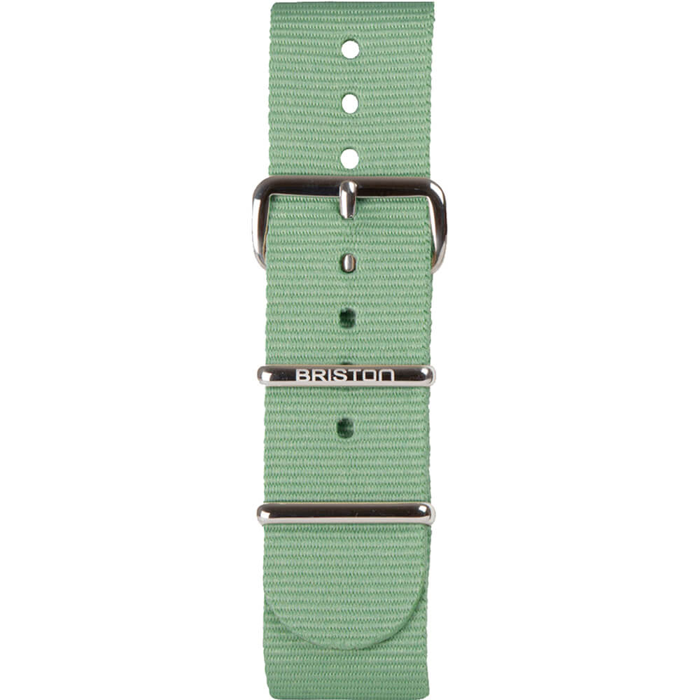 briston-bracelet-nato-20-mm-vert-d-eau-nylon image 1