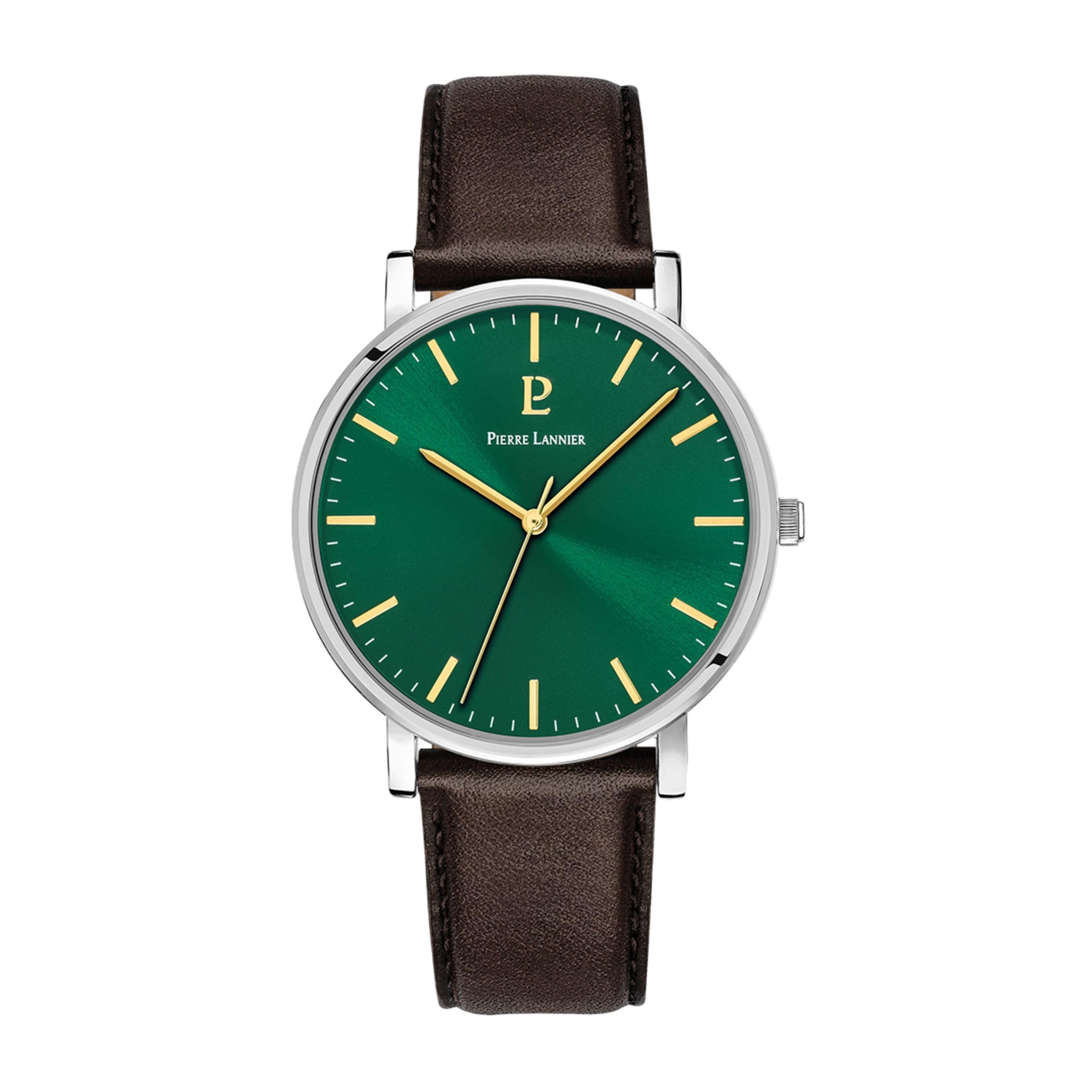 pierre-lannier-essential-40-5-mm-montre-homme-acier-inoxydable-quartz-5-atm image 1