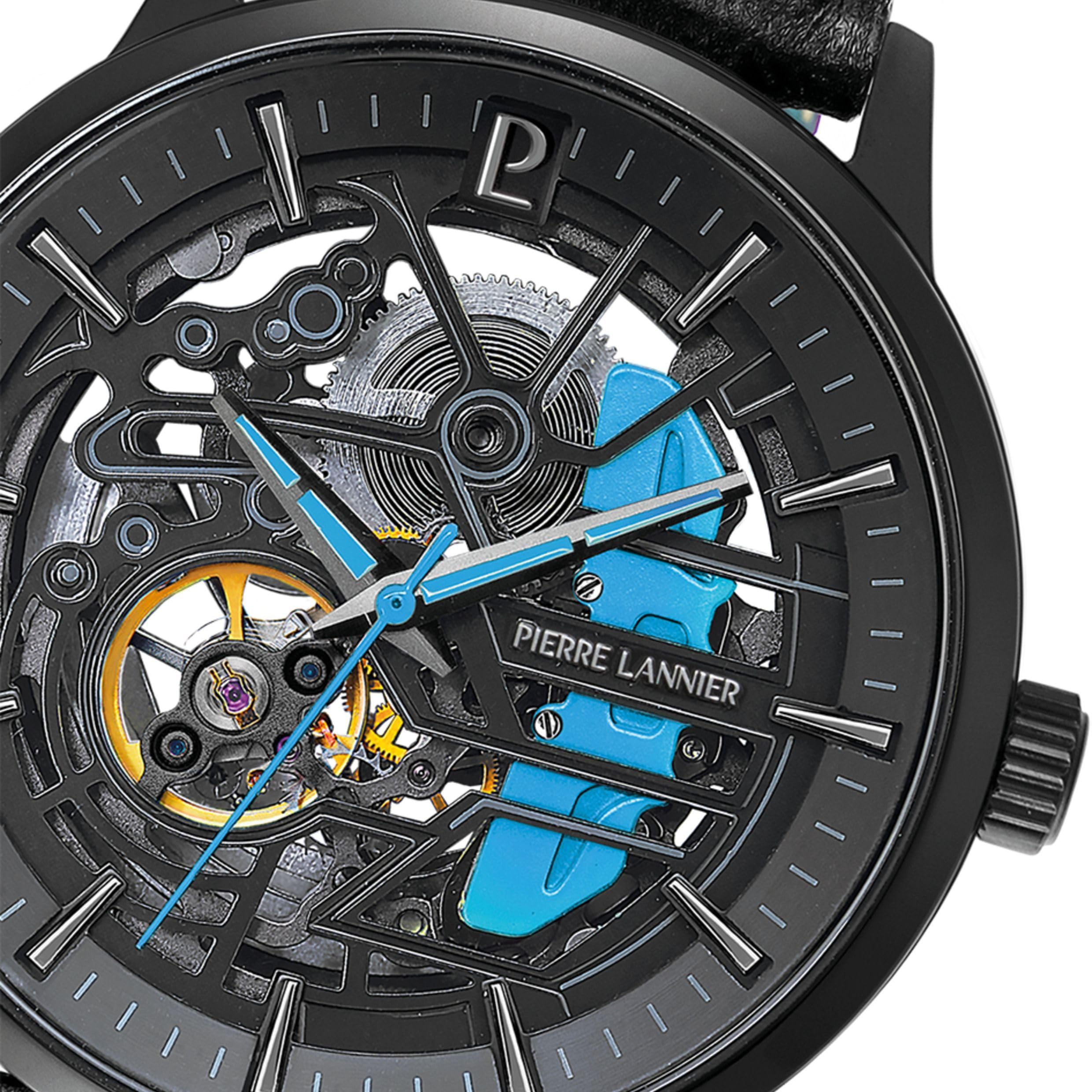 pierre-lannier-paddock-montre-automatique-43-mm-acier-inoxydable-5-atm-5 image 5