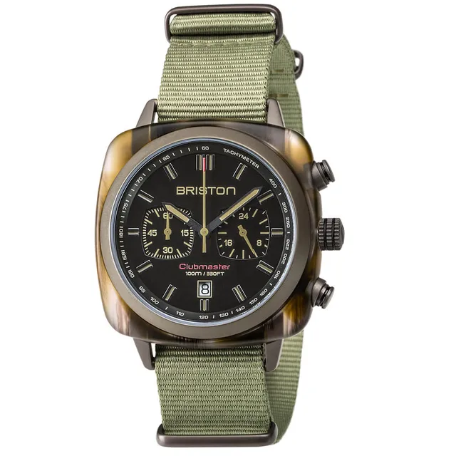 briston-clubmaster-sport-chrono-jungle-42-mm-quartz image 1
