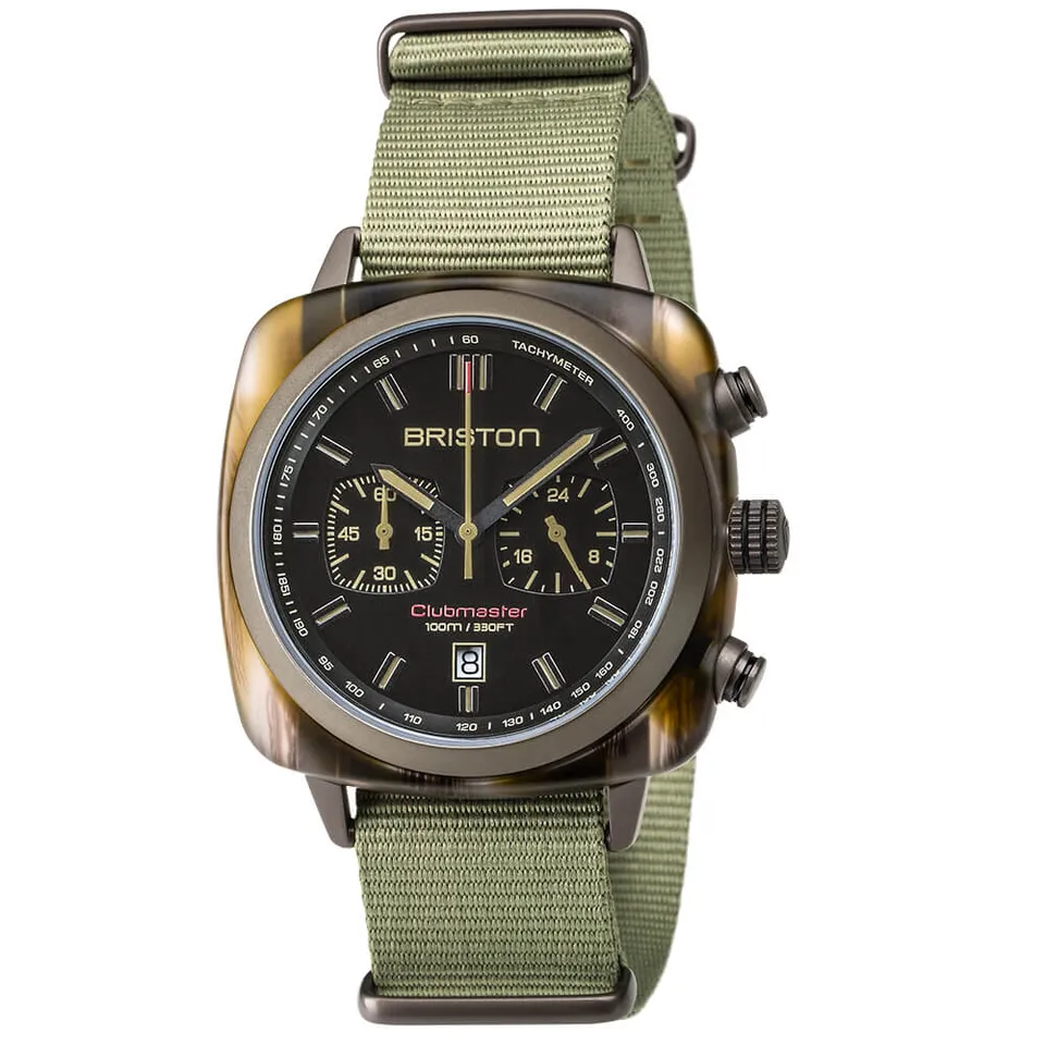 briston-clubmaster-sport-chrono-jungle-42-mm-quartz image 1