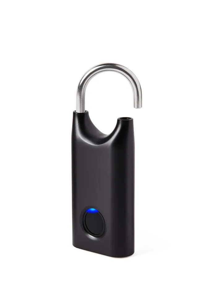 lexon-nomaday-lock-cadenas-biom-trique-empreintes-digitales-noir image 1