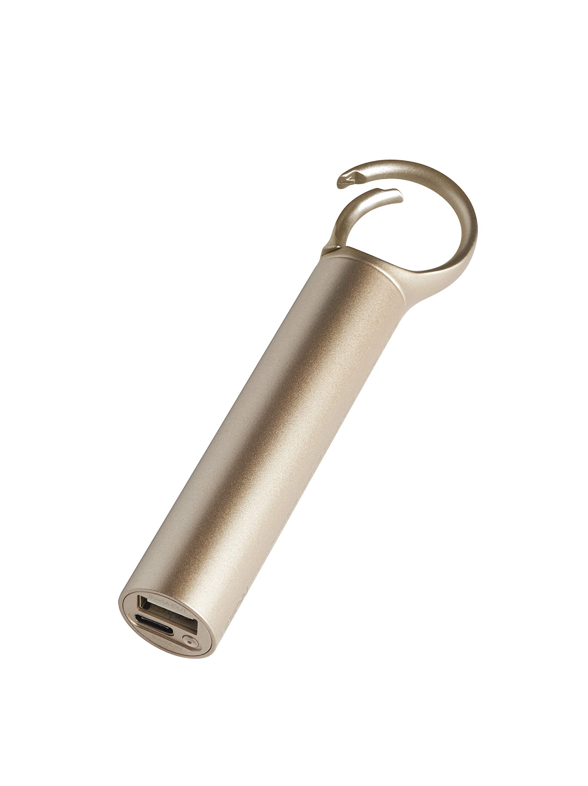 lexon-nomaday-batterie-externe-3000-mah-mousqueton-dor-e image 2