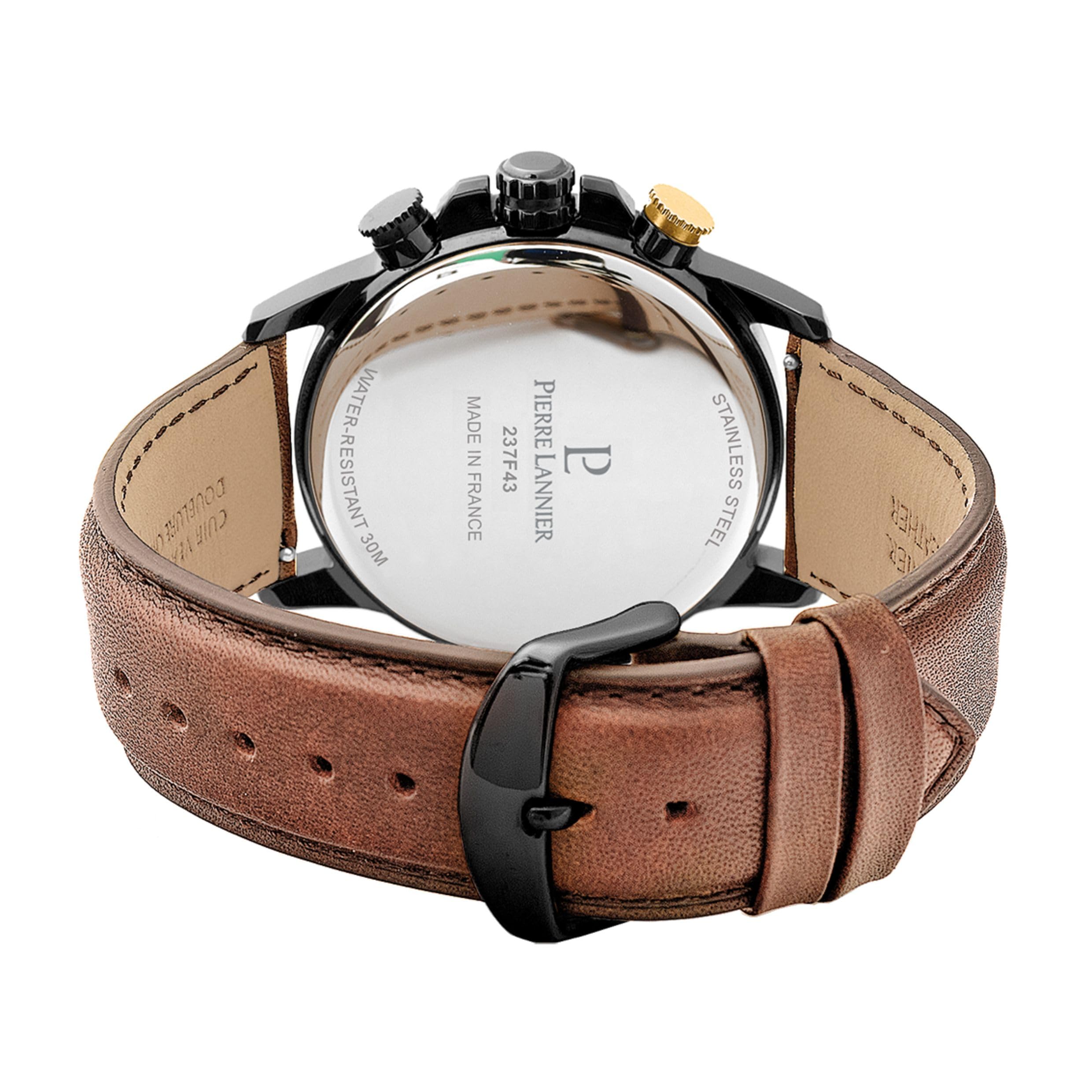 pierre-lannier-chronographe-sentinelle-baron-quartz-homme image 4