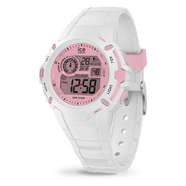 ice-watch-ice-digit-explorer-white-pink-montre-digitale-enfant image 1