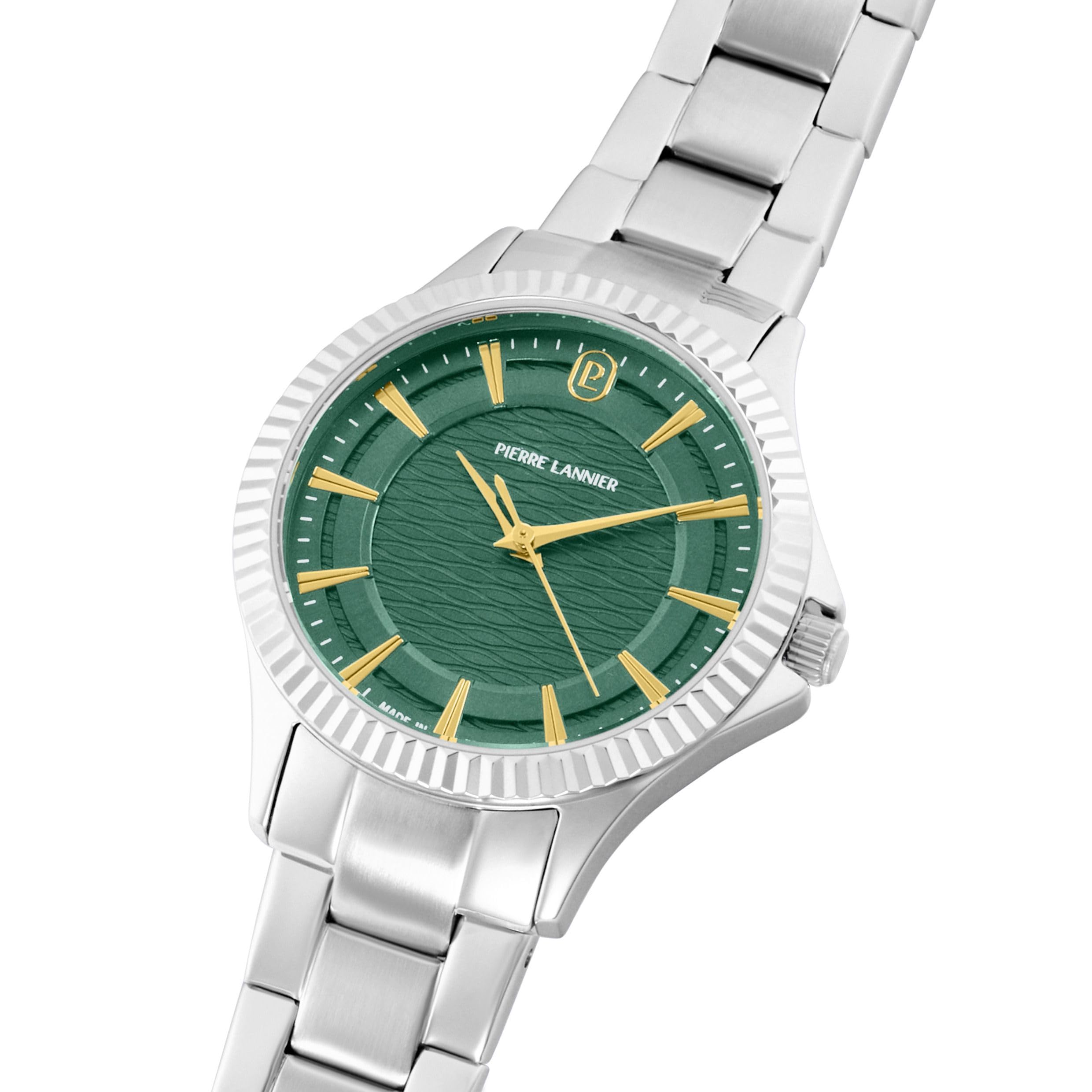pierre-lannier-metropolitain-montre-quartz-acier-inoxydable-33-mm-5-atm image 3