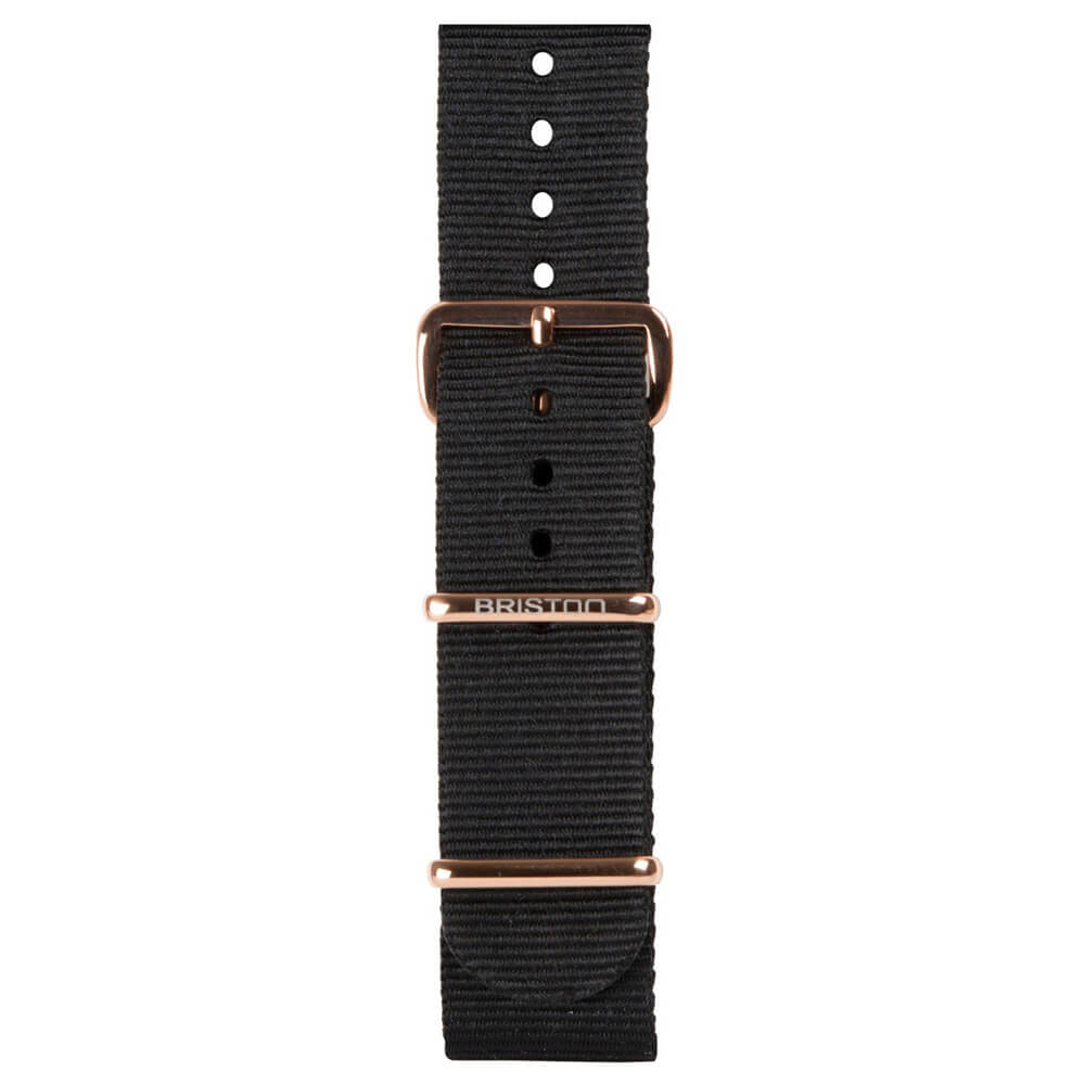 briston-bracelet-type-nato-20-mm-noir-clubmaster-classic image 5