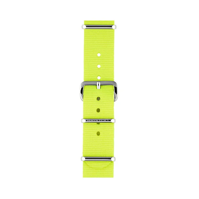 briston-bracelet-type-nato-jaune-fluo-18-mm image 1
