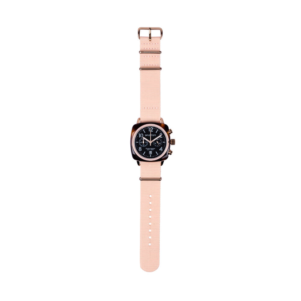briston-clubmaster-classic-bracelet-nato-20-mm-rose-poudr image 3