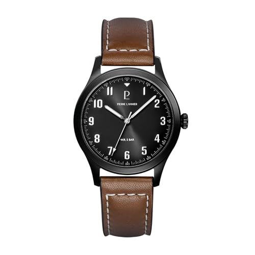 pierre-lannier-aviateur-montre-quartz-acier-inoxydable-40-mm-5-atm image 5