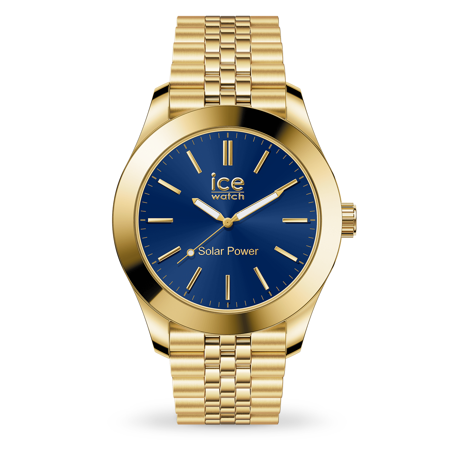 ice-watch-ice-steel-solar-montre-solaire-gold-blue image 1