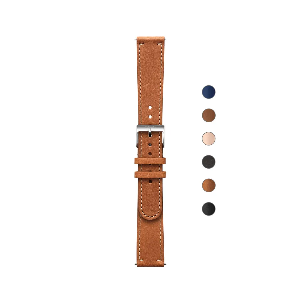 withings-bracelet-cuir-premium-18-mm-pour-scanwatch-38-mm-et-steel image 1