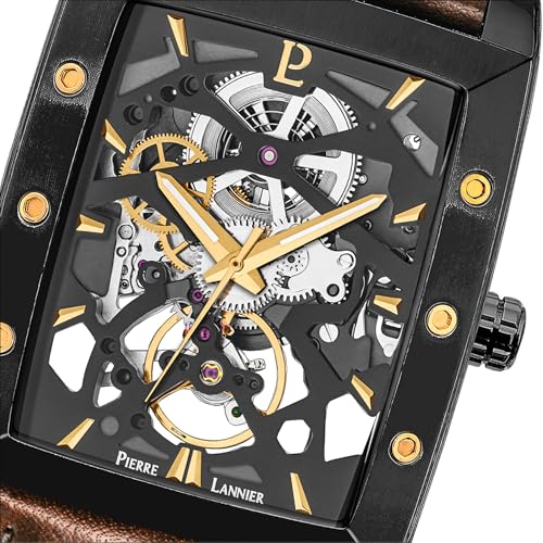 pierre-lannier-hector-automatique-montre-homme-acier-inoxydable-5-atm image 8