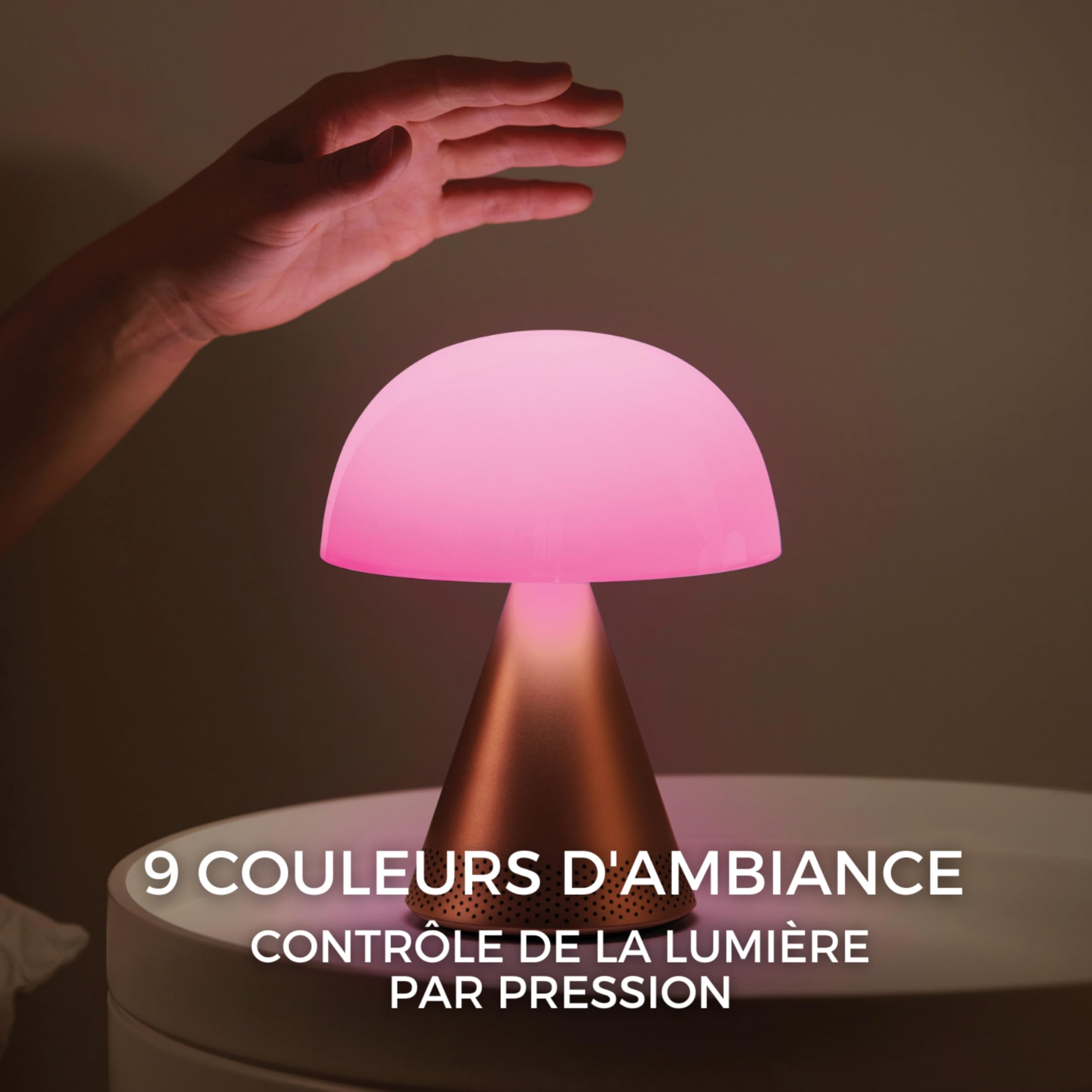 lexon-mina-l-audio-lampe-champignon-enceinte-bluetooth-alu-poli image 4