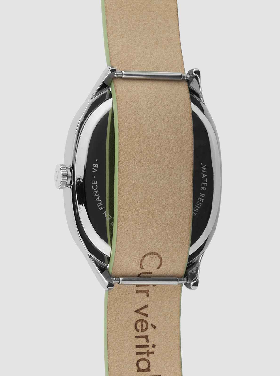 kelton-colorama-sauge-montre-ovale-bracelet-interchangeable image 7