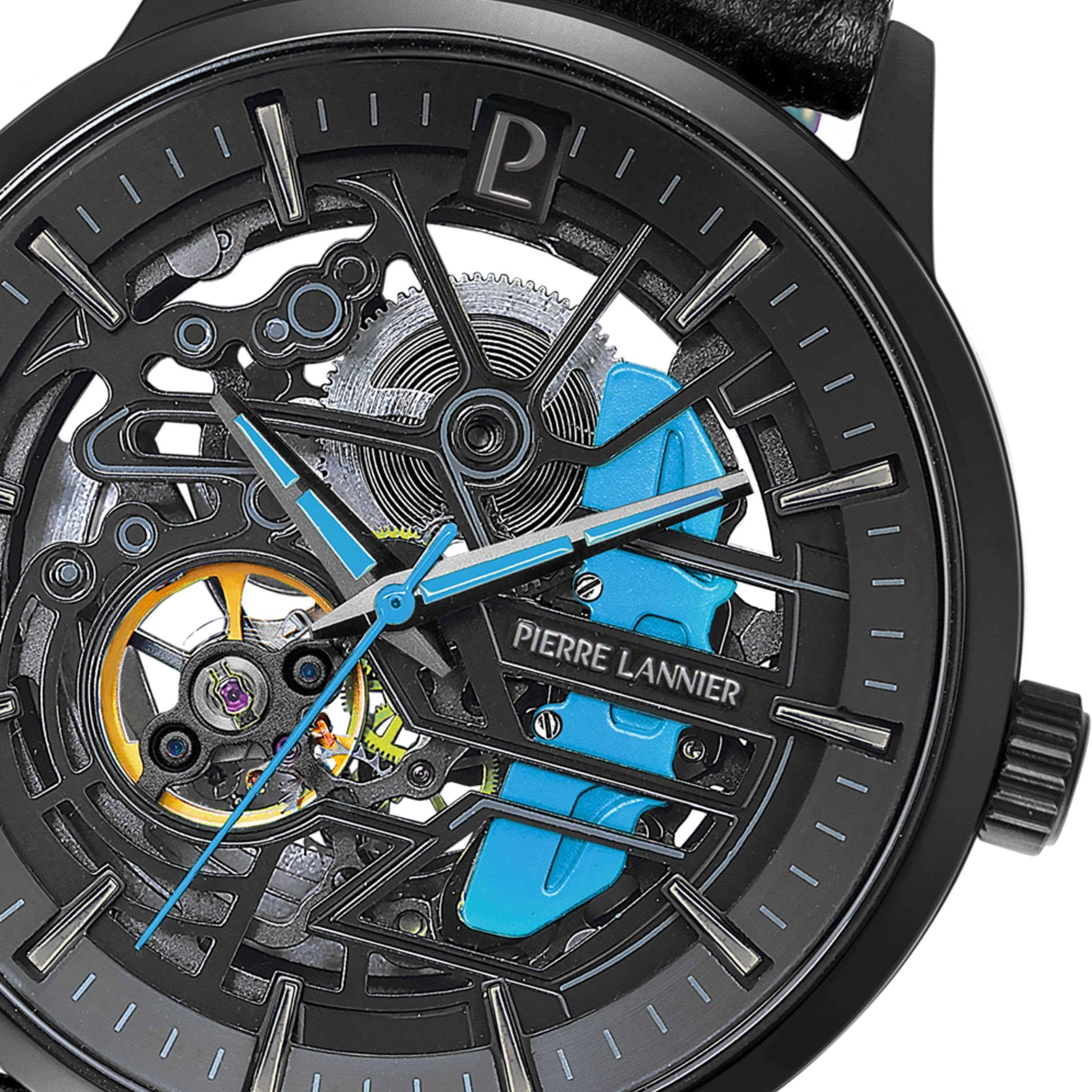 pierre-lannier-paddock-montre-automatique-43-mm-acier-inoxydable-5-atm-5 image 6