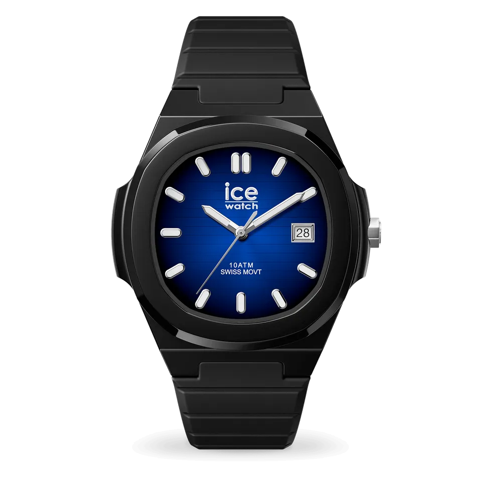 ice-watch-ice-power-pw7-montre-silicone-noir-bleu-textur image 1