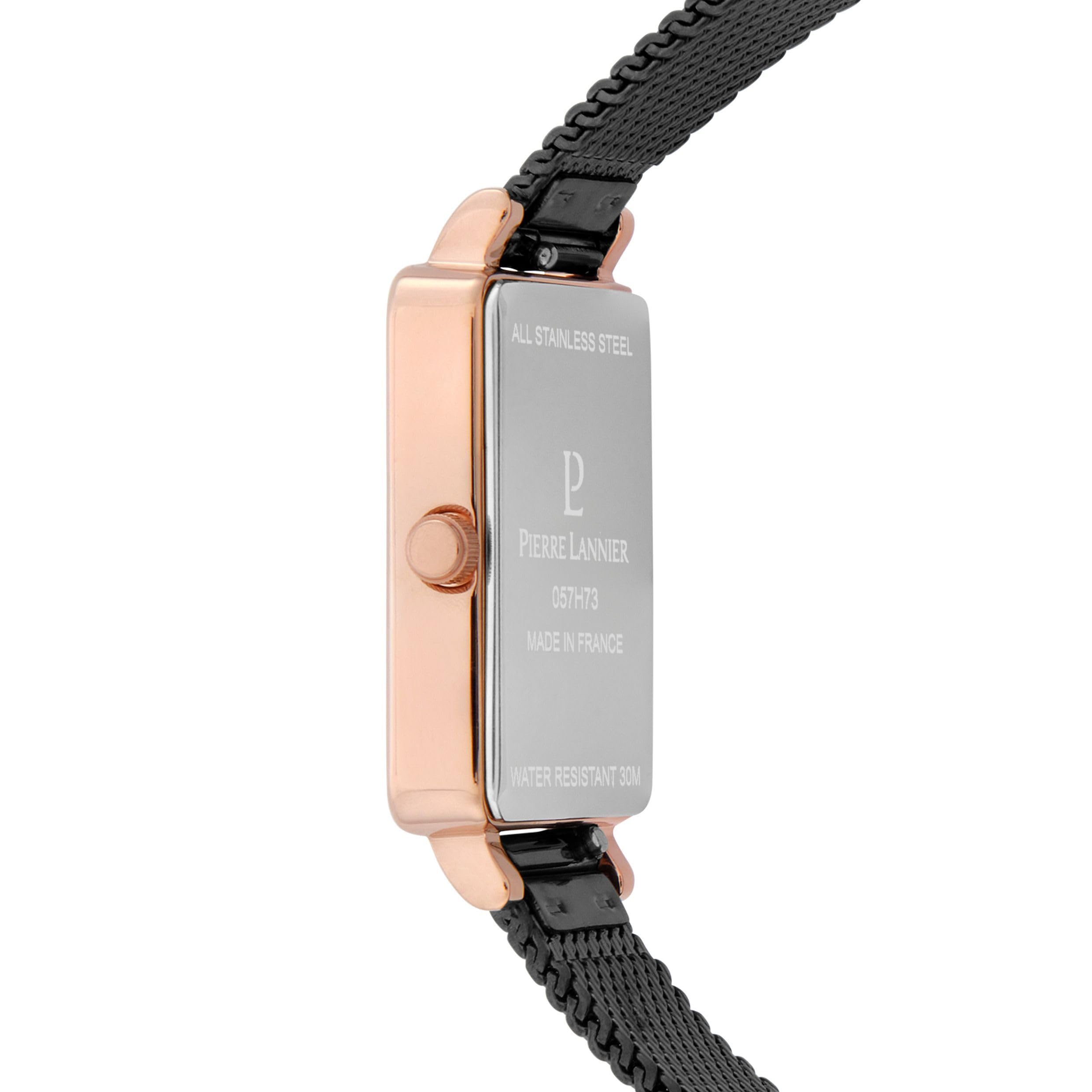 pierre-lannier-ariane-montre-quartz-21-mm-acier-inoxydable-3-atm image 2