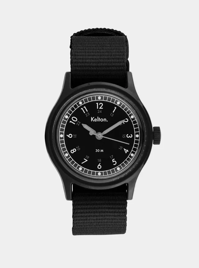 kelton-jungle-carbon-montre-quartz-militaire image 1