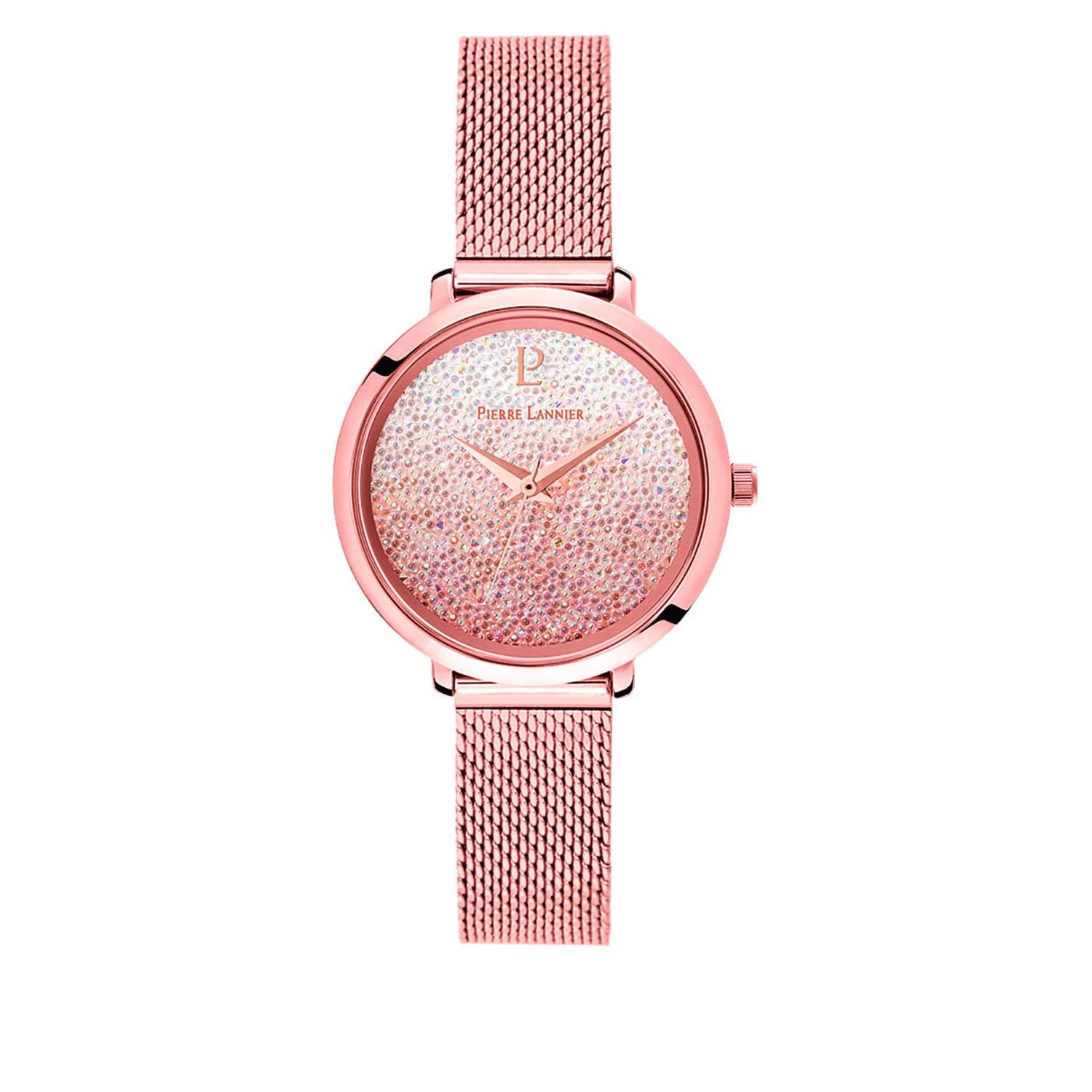 pierre-lannier-108g958-montre-femme-quartz-acier-rose-30-mm image 1