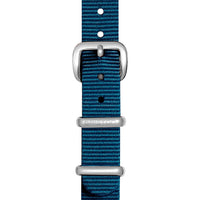 briston-clubmaster-lady-bracelet-nato-12-mm-bleu-paon image 2