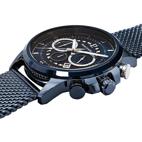 pierre-lannier-sentinelle-chronographe-quartz-44-mm-bleu-acier-5-atm image 7