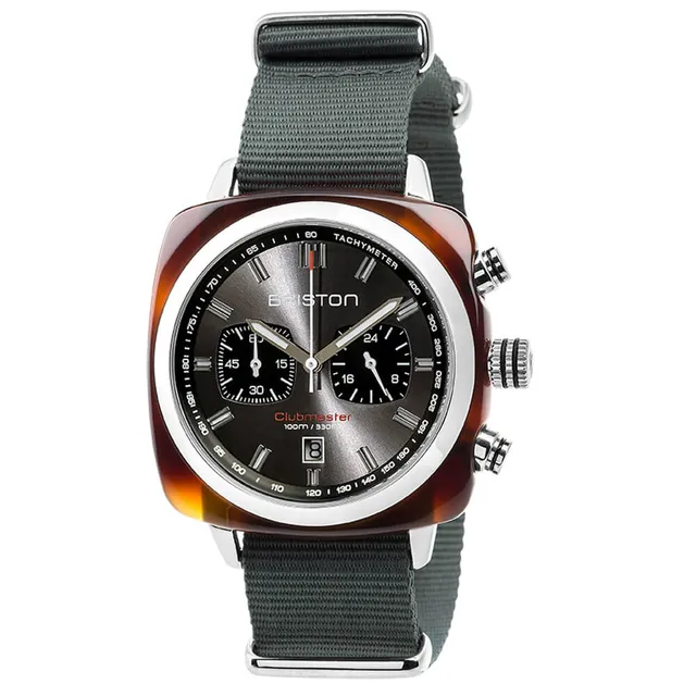 briston-clubmaster-sport-montre-chronographe-quartz-42-mm-gris image 1