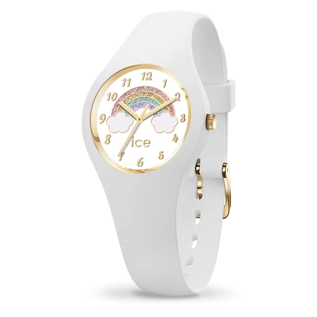 ice-watch-ice-fantasia-rainbow-white-montre-fille-blanche-arc-en-ciel-paillet image 1