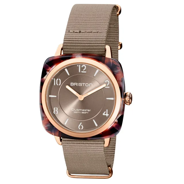 briston-clubmaster-chic-hm-36-mm-gold-gris-taupe image 1