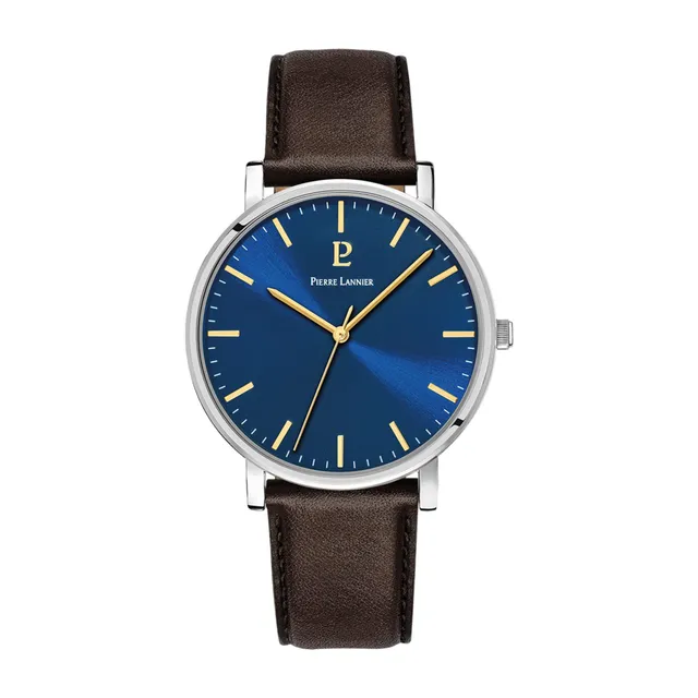 pierre-lannier-essential-montre-quartz-40-5-mm-acier-inoxydable-5-atm image 1