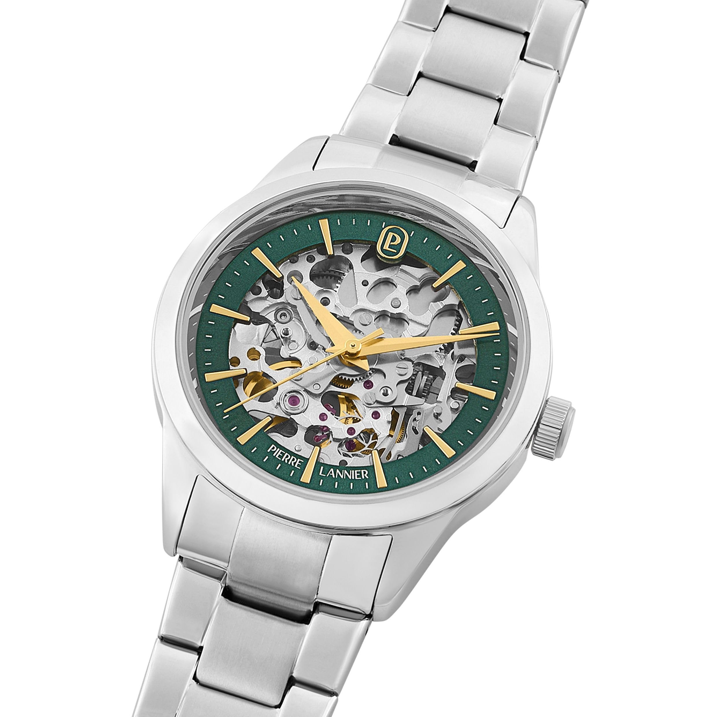 pierre-lannier-thea-montre-automatique-35-5-mm-acier-inoxydable-5-atm image 3