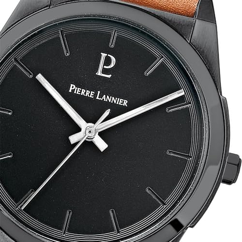 pierre-lannier-214k434-homme-analogique-quartz-bracelet-cuir-noir image 8
