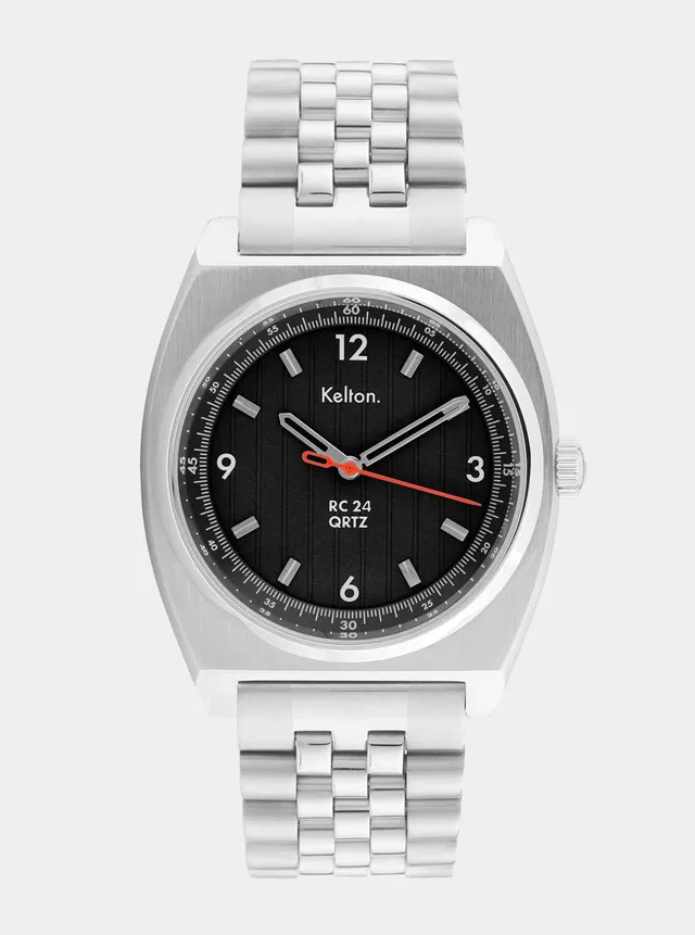 kelton-rc-24-qrtz-montre-asphalt-noir-bracelet-jubilee image 1