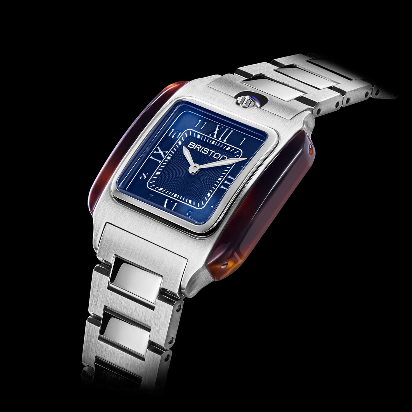 briston-streamliner-kennedy-hm-30-mm-acier-bleu-royal image 2