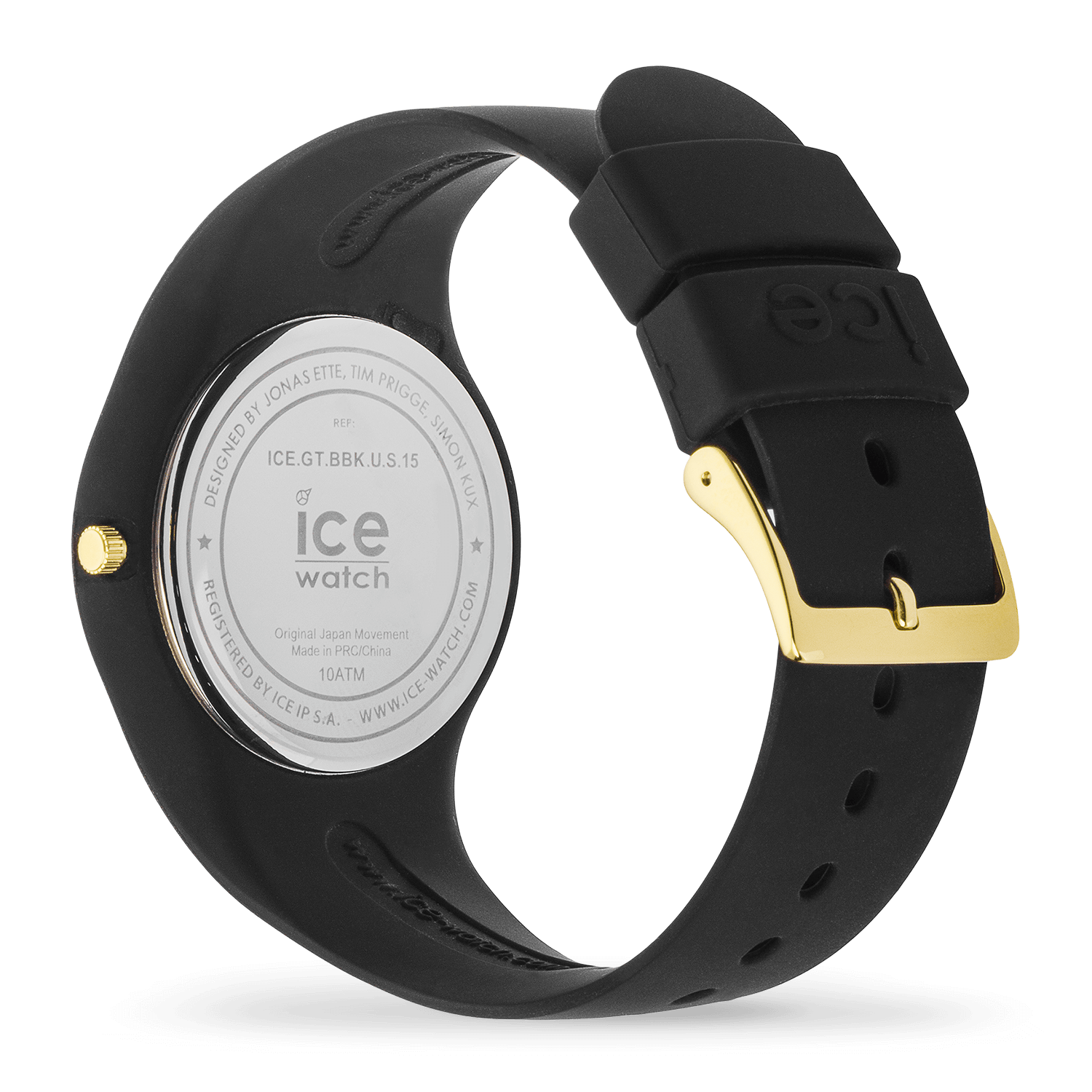 ice-watch-ice-glitter-black-montre-femme-noire-paillettes-dor-es-2 image 4