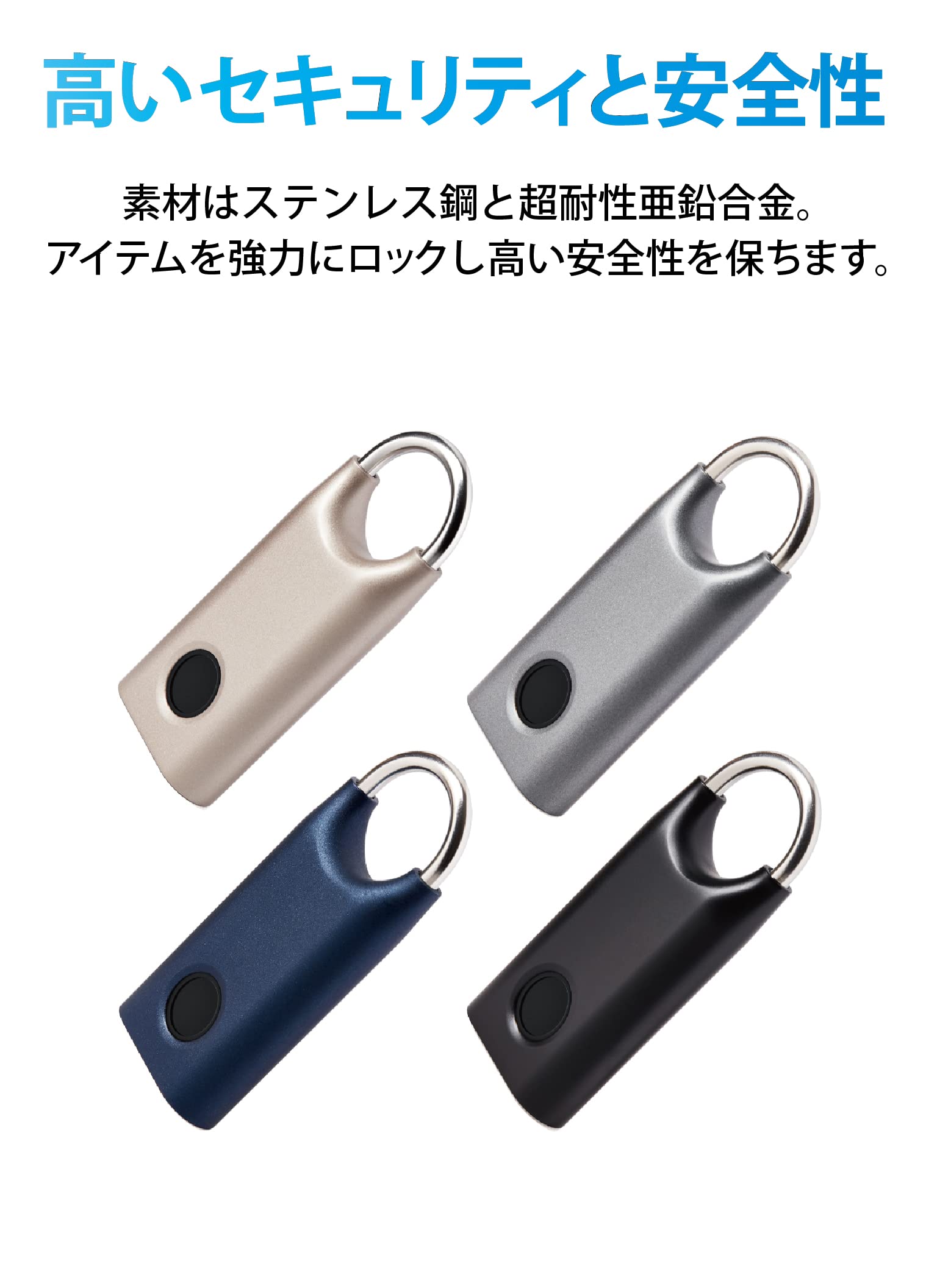 lexon-nomaday-lock-cadenas-biom-trique-empreintes-digitales-noir image 3