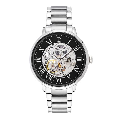 pierre-lannier-automatique-homme-42-mm-cadran-noir-bracelet-acier-317b131 image 6