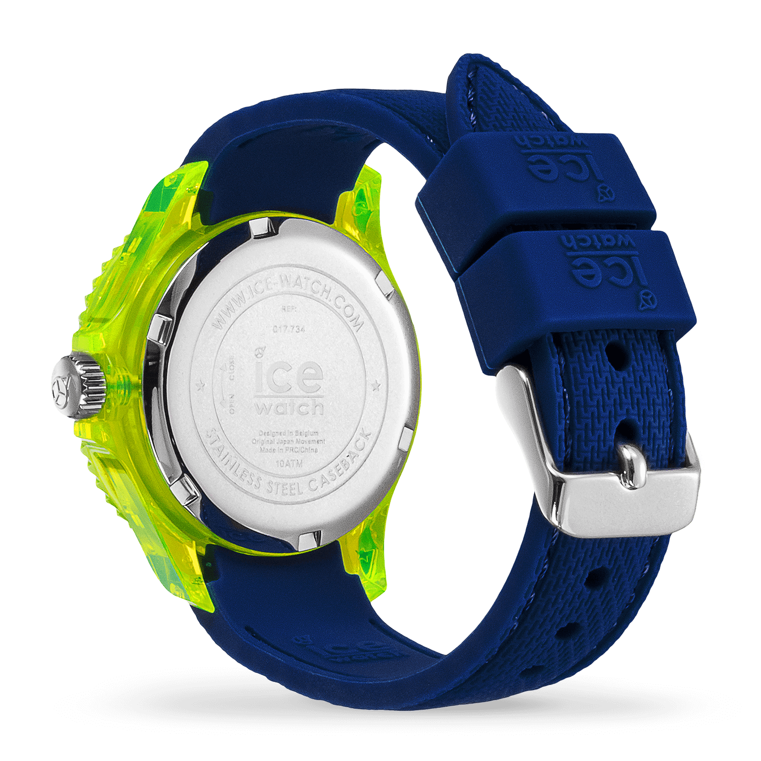 ice-watch-ice-cartoon-spaceship-montre-gar-on-silicone-bleu-roi-chiffres-lisible image 4