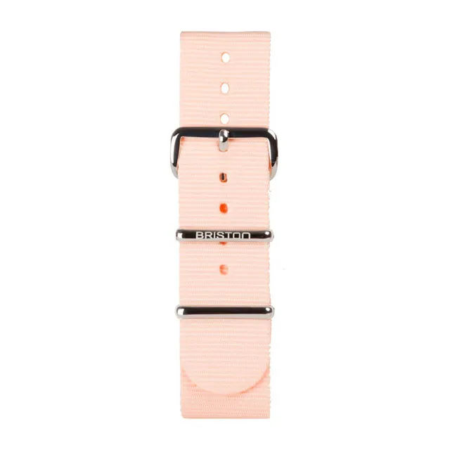briston-clubmaster-classic-bracelet-nato-20-mm-rose-poudr image 1