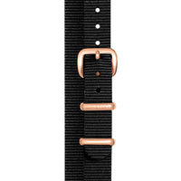 briston-bracelet-type-nato-12-mm-noir-clubmaster-lady image 3