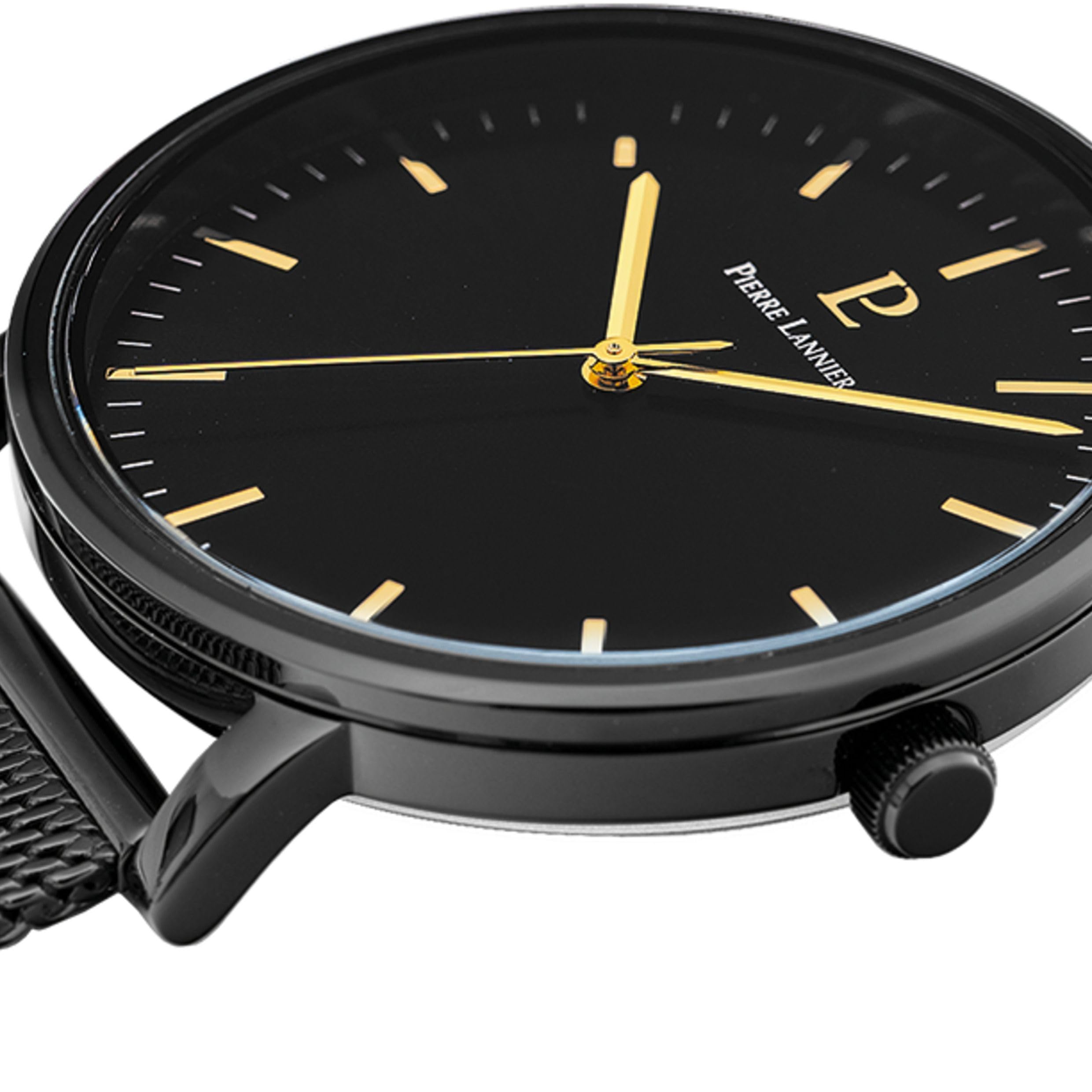 pierre-lannier-essential-montre-homme-quartz-acier-inoxydable-40-5-mm-5-atm image 2