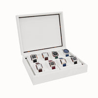 briston-bo-te-de-pr-sentation-8-montres-simili-cuir-blanc-cass-caille-2 image 2